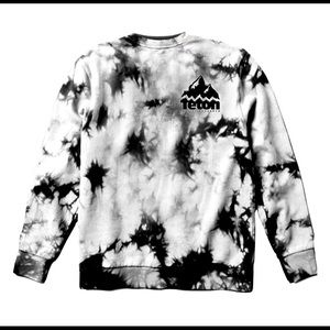 TGR Teton Gravity Research tie dye sweatshirt